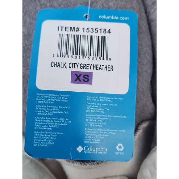 Columbia Sweater Women's XS Pullover Snap Closure Long Sleeve NWT *Flawed Button - Picture 8 of 10